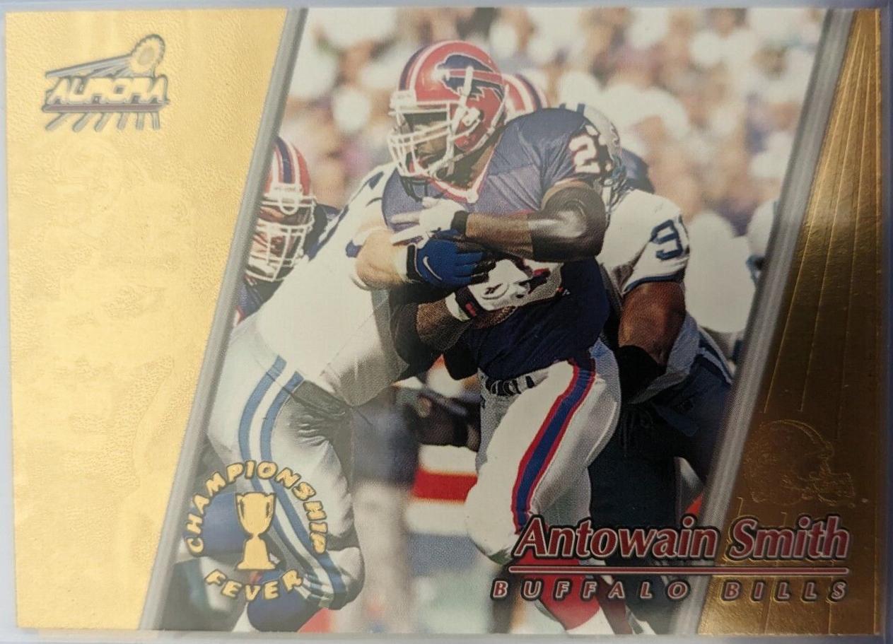Antowain Smith #2 Football Cards 1998 Pacific Aurora Championship Fever