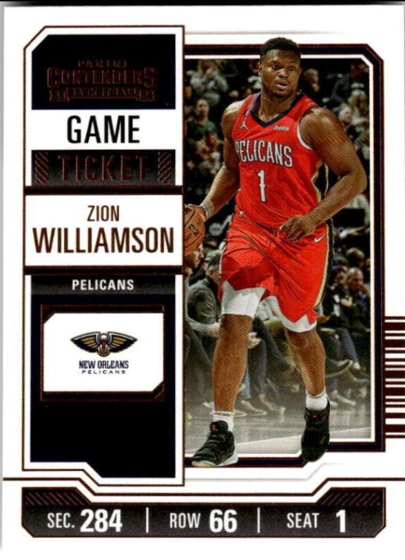 Zion Williamson #79 2023 Panini Contenders Basketball