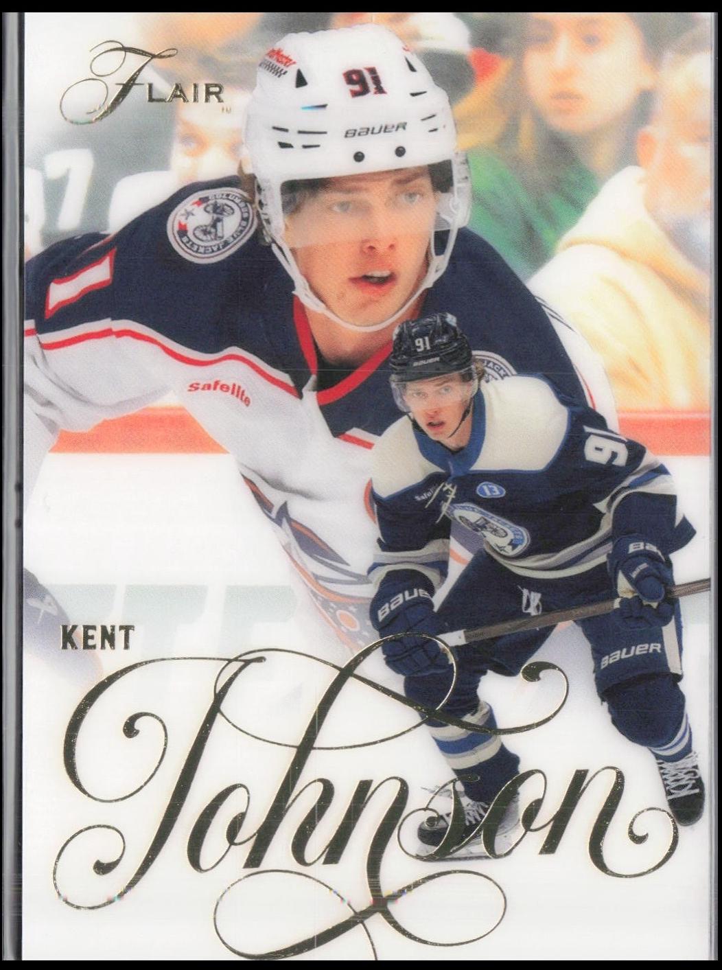 Kent Johnson #34 2025-26 Flair Hockey