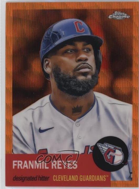 Franmil Reyes [Orange Wave Refractor] #221