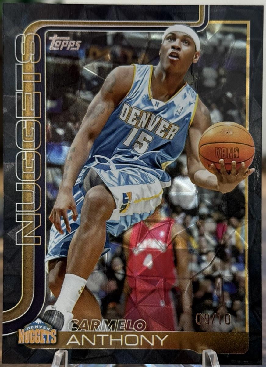 Carmelo Anthony [Black Diamante] #256