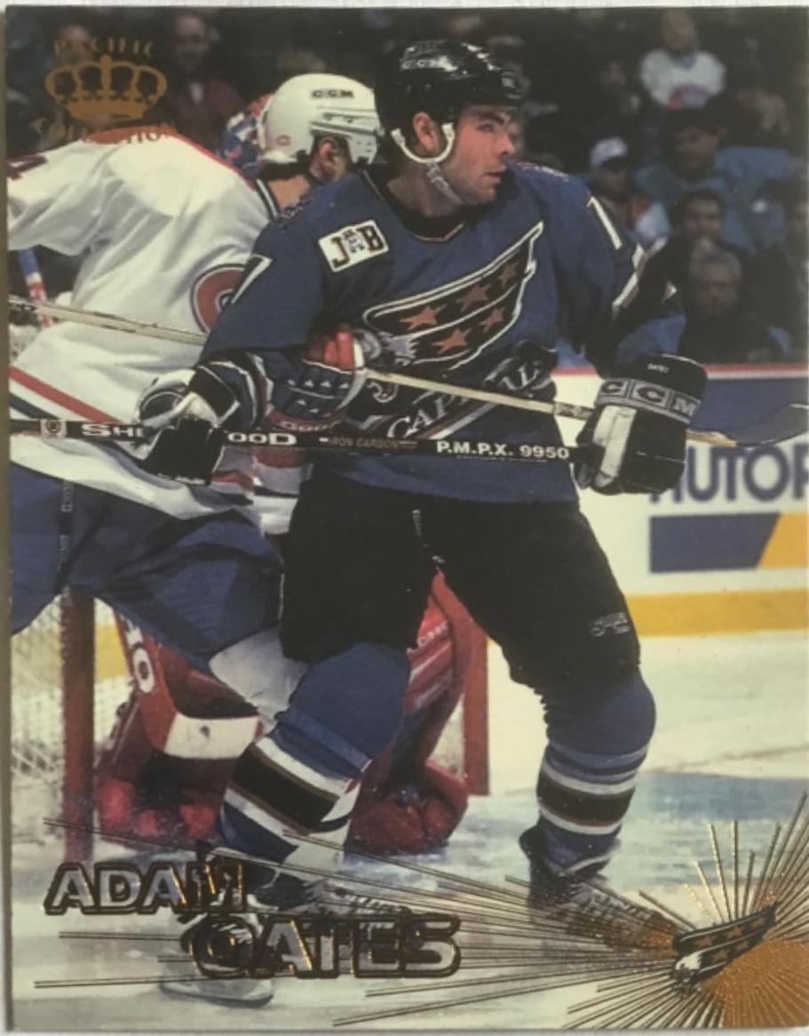 Adam Oates #37 Hockey Cards 1997 Pacific Crown
