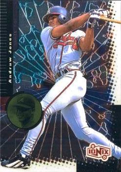 Andruw Jones #7 Baseball Cards 1999 Upper Deck Ionix