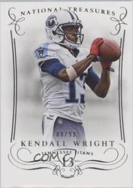 Kendall Wright #8 Football Cards 2014 Panini National Treasures