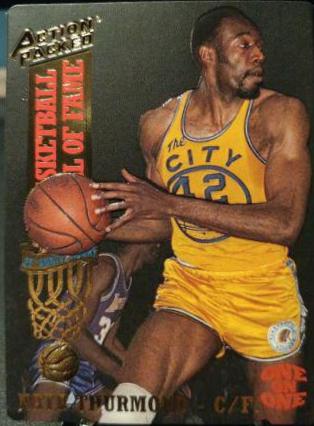 Nate Thurmond #10 Basketball Cards 1993 Action Packed Hall of Fame