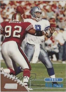 Troy Aikman #80 1998 Stadium Club Football