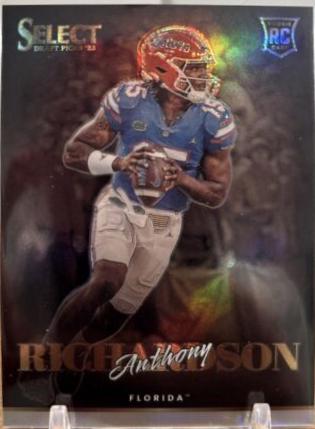 Anthony Richardson #AS-AR Football Cards 2023 Panini Select Draft Picks Artistic Selections