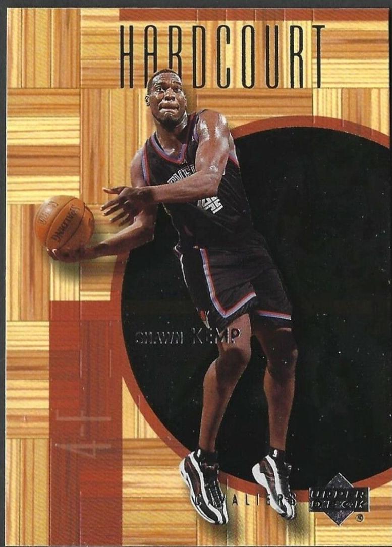 Shawn Kemp #10 Basketball Cards 2000 Upper Deck Hardcourt