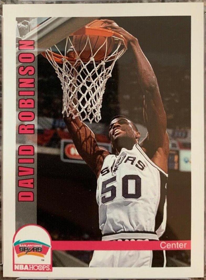 David Robinson #209 Basketball Cards 1992 Hoops