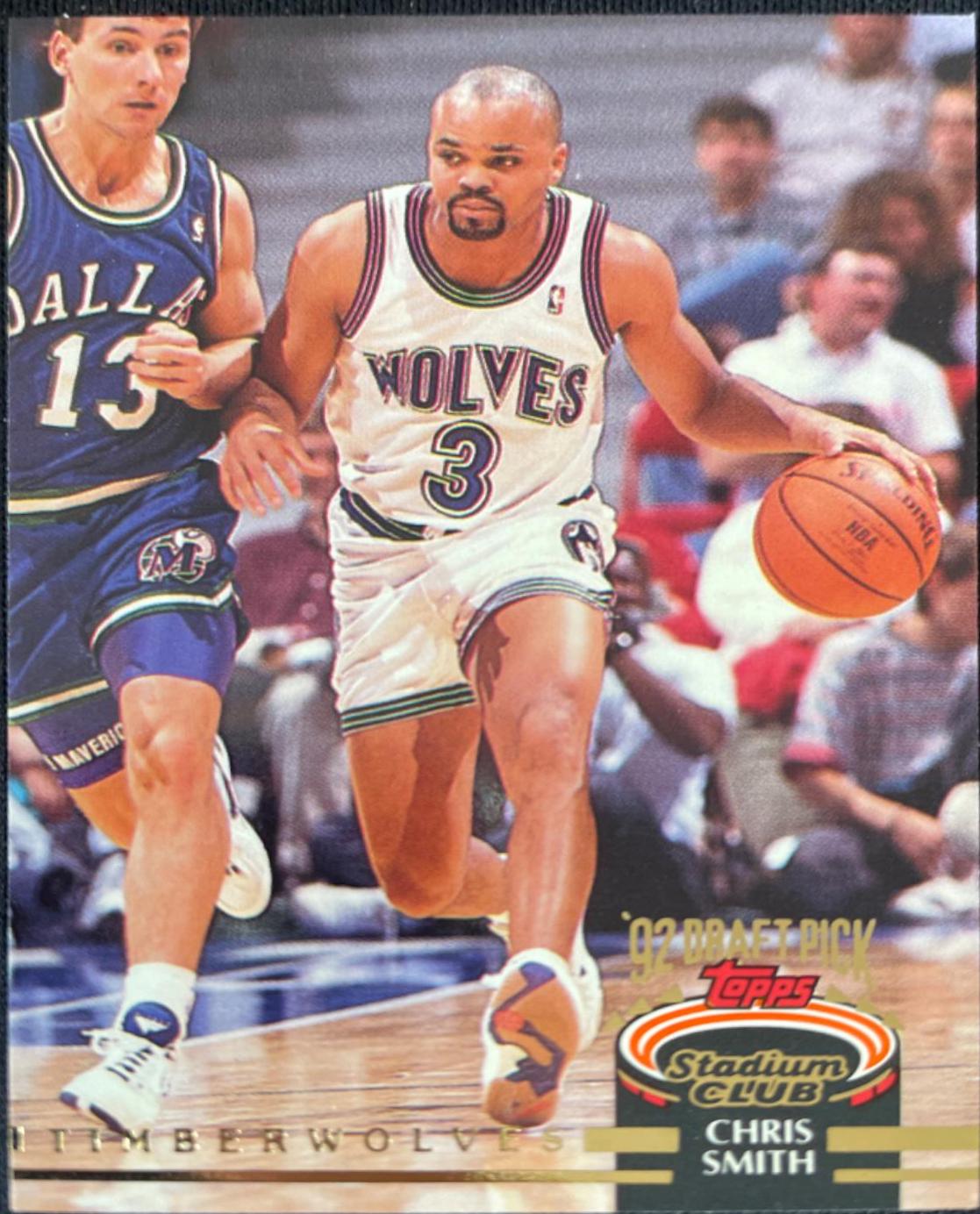 Chris Smith #248 Basketball Cards 1992 Stadium Club
