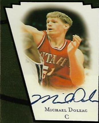 Michael Doleac #DO Basketball Cards 1998 SP Top Prospects Vital Signs