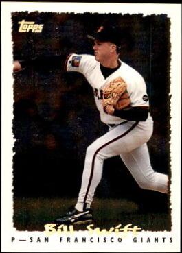 Bill Swift #230 1995 Topps Baseball CyberStats