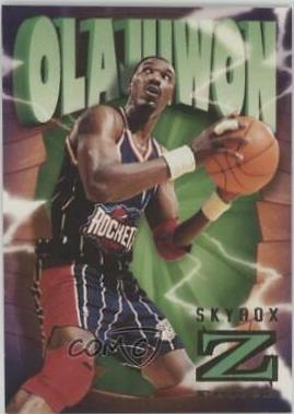 Hakeem Olajuwon #35 1996-97 SkyBox Z-Force Basketball