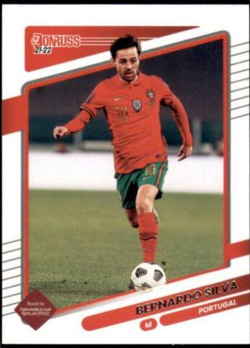 Bernardo Silva #121 2021 Panini Donruss Road To Qatar Soccer