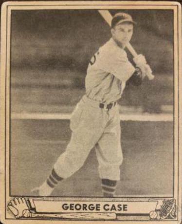 George Case #15 Baseball Cards 1940 Play Ball