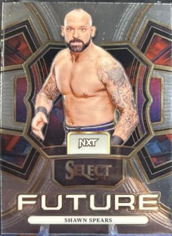 Shawn Spears #3 Wrestling Cards 2024 Panini Select WWE Future