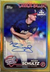 Noah Schultz [Gold Autograph] #PD-97 Prices | 2024 Topps Pro Debut 