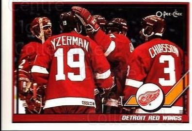 Detroit Red Wings #60 1991-92 O-Pee-Chee Hockey