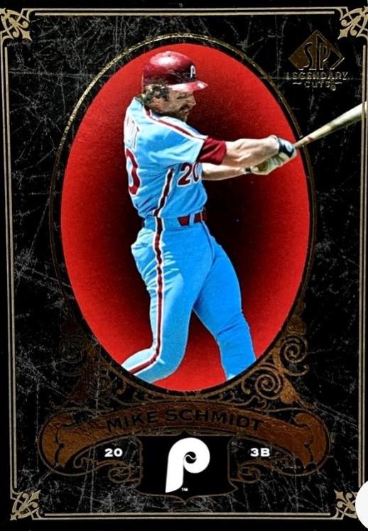 Mike Schmidt #74 Baseball Cards 2008 SP Legendary Cuts