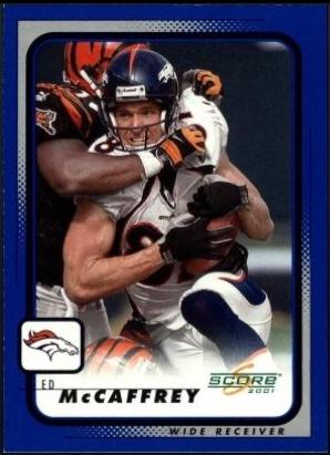 Ed McCaffrey #61 Football Cards 2001 Panini Score