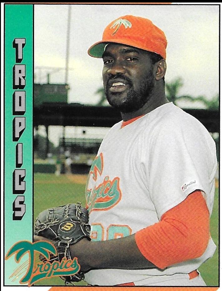 Roy Branch #57 1991 Pacific Senior League Baseball