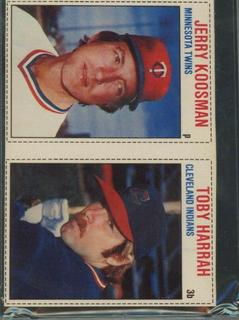 Jerry Koosman, Mike Hargrove, Toby Harrah