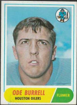Ode Burrell #146 1968 Topps Football