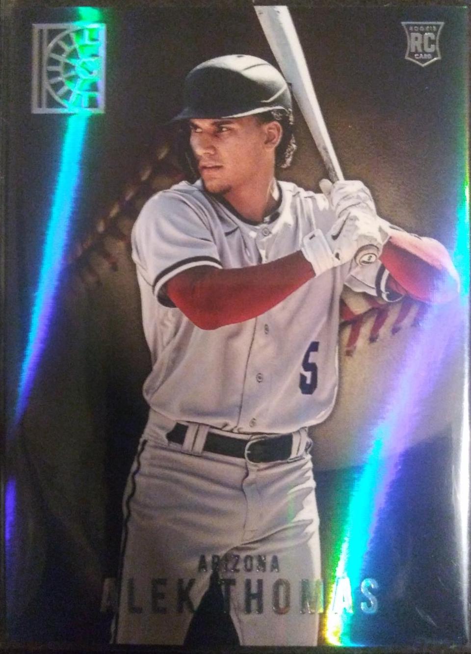 Alek Thomas #11 Baseball Cards 2022 Panini Capstone