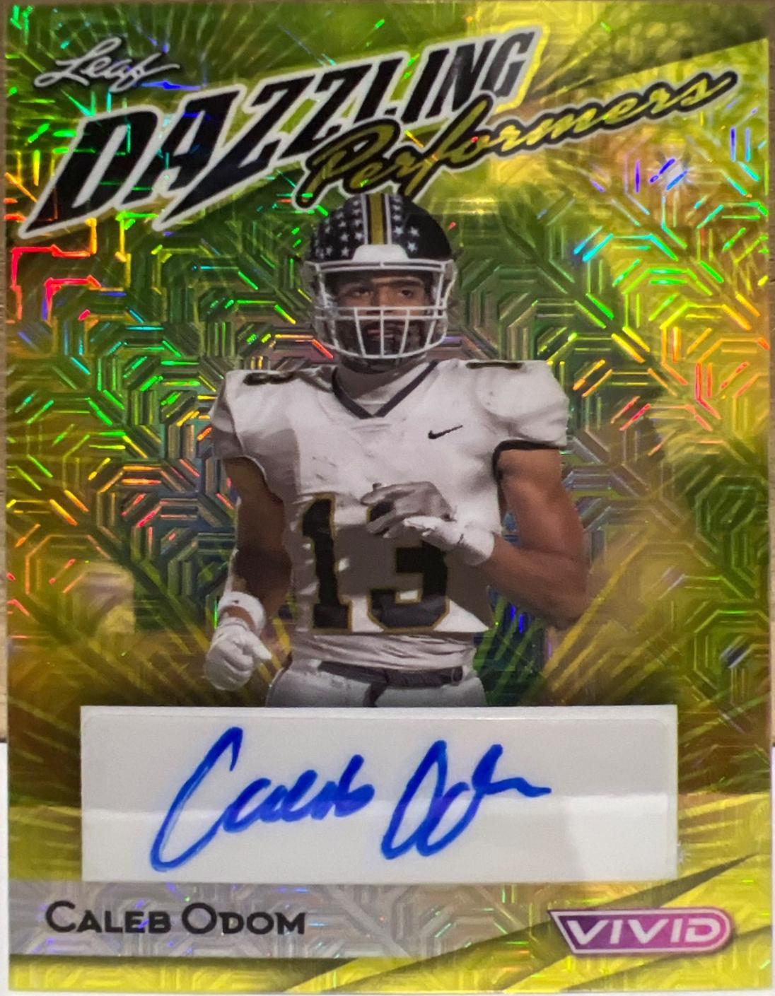 Caleb Odom [Yellow Mojo] #DP-CO1