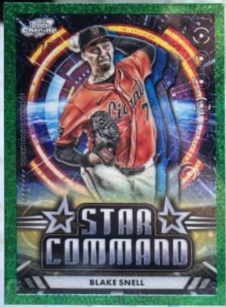 Blake Snell [Green Space Dust Refractor] #SC-16