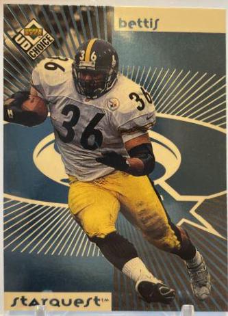 Jerome Bettis #26 1998 Upper Deck UD Choice Starquest Football