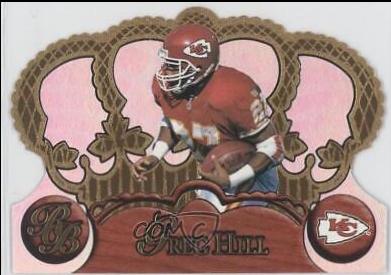 Greg Hill #67 1997 Pacific Crown Royale Football