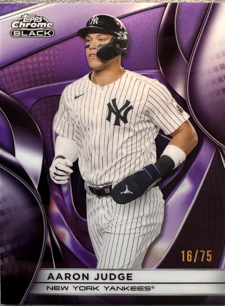 Aaron Judge [Purple Refractor] #99 Prices | 2025 Topps Chrome