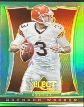 Brandon Weeden [Green Prizm] #23