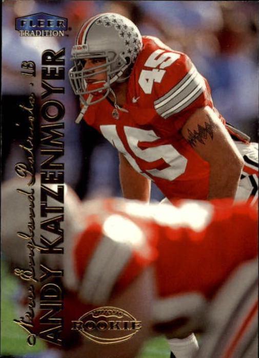 Andy Katzenmoyer #281 Football Cards 1999 Fleer Tradition