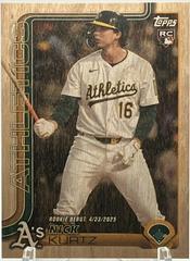 Nick Kurtz [Wood] #US197 Prices | 2025 Topps Update | Baseball Cards