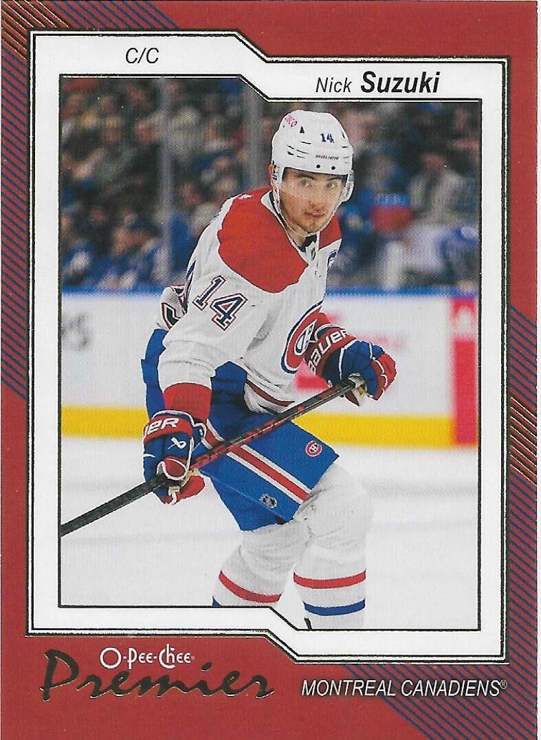 Nick Suzuki #P-26 Hockey Cards 2023 O-Pee-Chee Premier