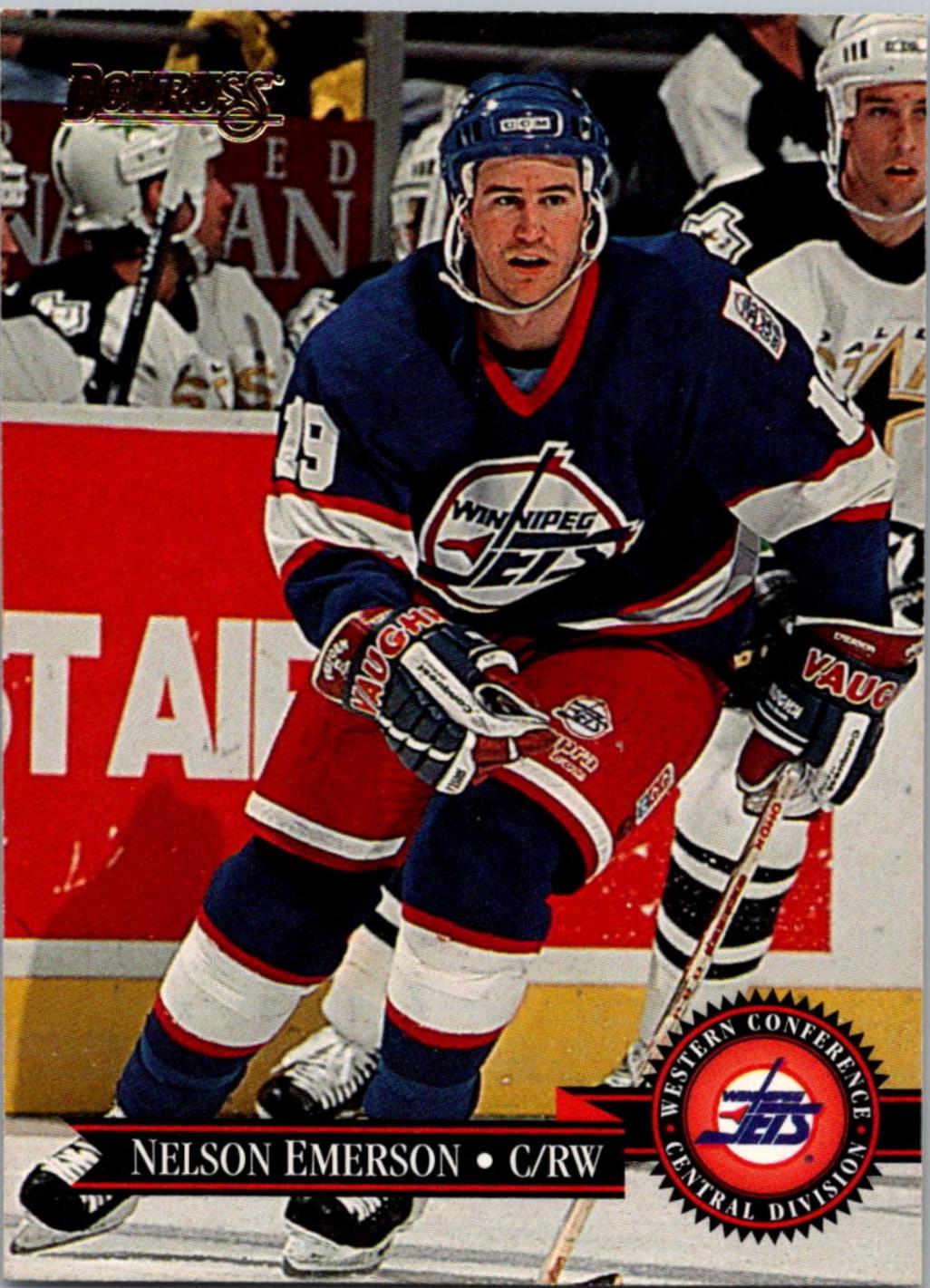 Nelson Emerson #7 1995-96 Donruss Hockey