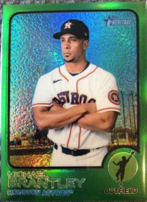 Michael Brantley [Chrome Green Refractor] #182
