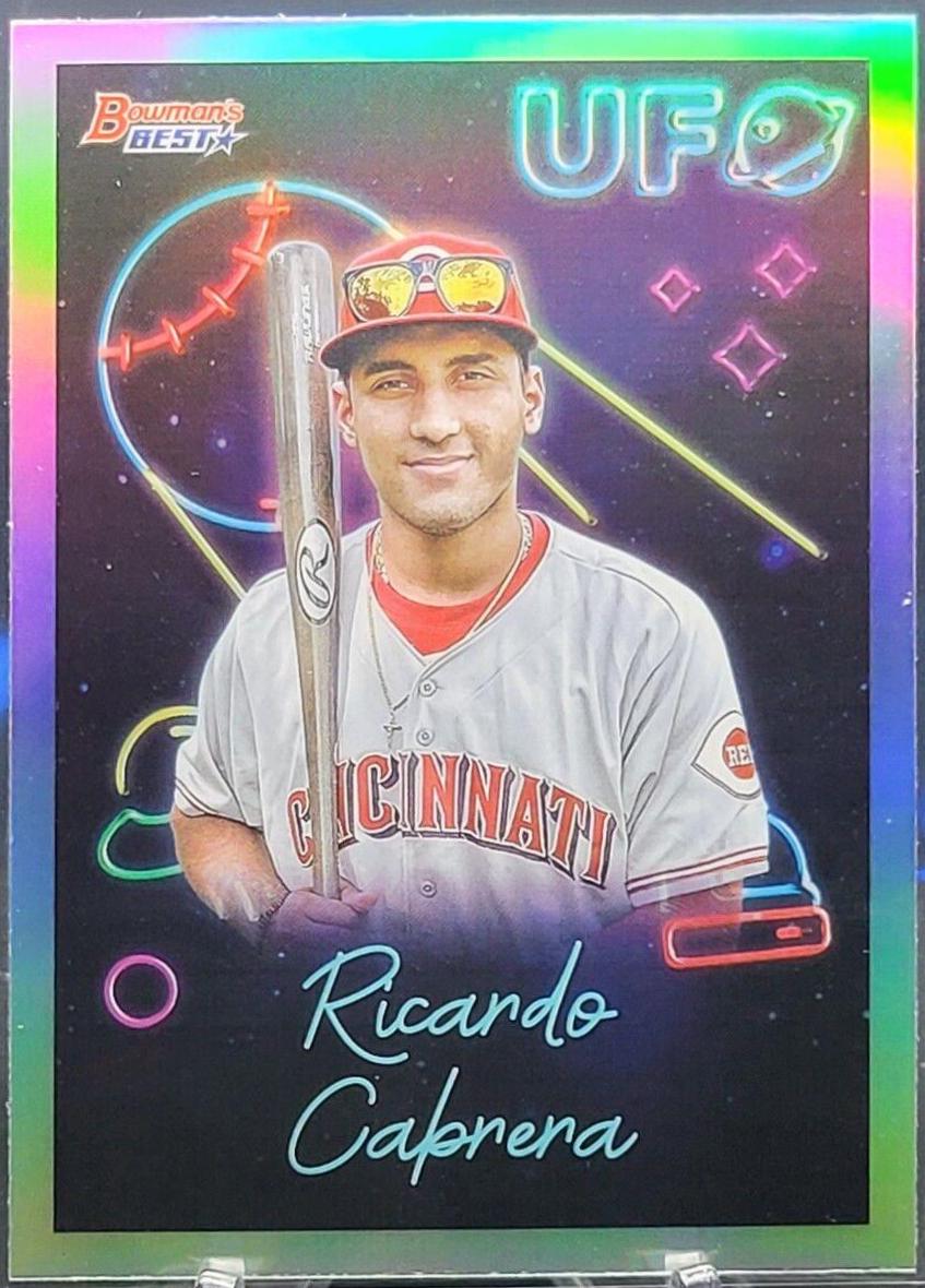 Ricardo Cabrera #UFO-3 Baseball Cards 2022 Bowman's Best UFO