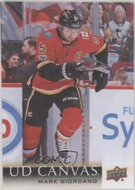 Mark Giordano #C12 Hockey Cards 2018 Upper Deck Canvas