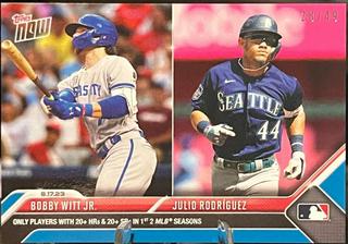Bobby Witt Jr., Julio Rodriguez