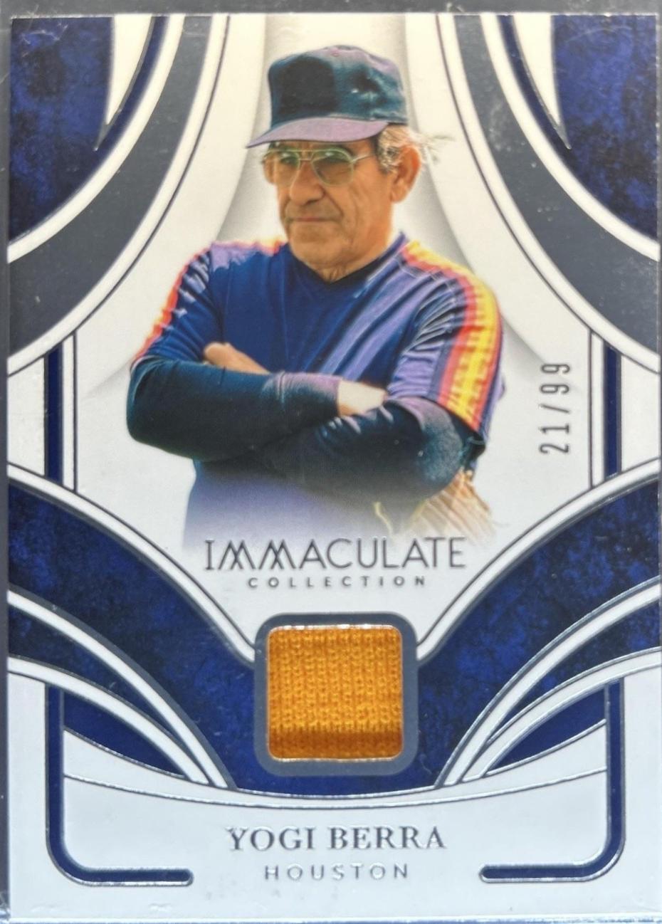 Yogi Berra #3 2026 Panini Immaculate Memorabilia Baseball