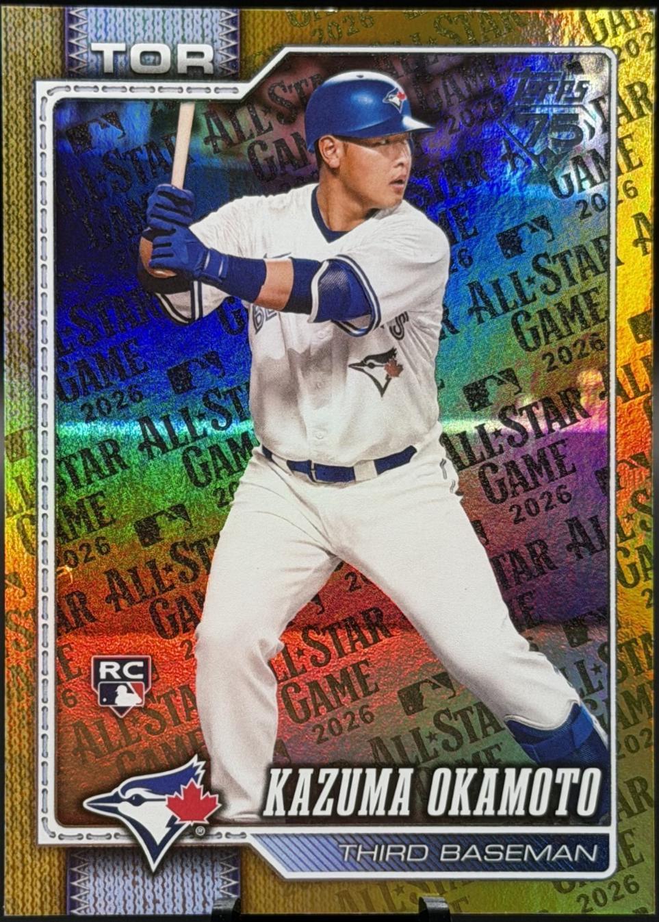 2026 Kazuma Okamoto [All Star Game Gold] #443