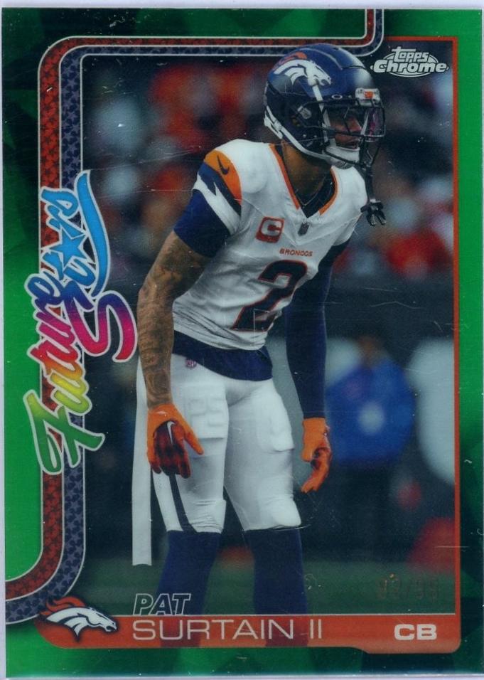 Pat Surtain II [Green Refractor] #FS-22