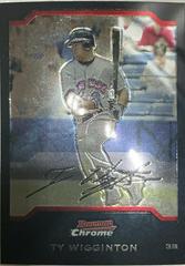 Ty Wigginton #16 Baseball Cards 2004 Bowman Chrome Prices