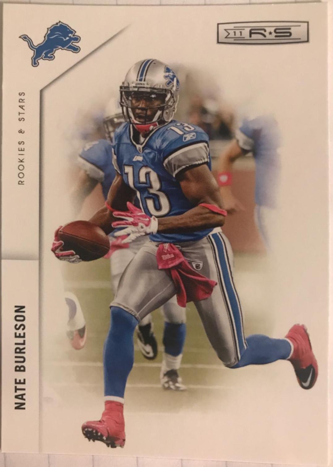 Nate Burleson #52 Football Cards 2011 Panini Rookies & Stars