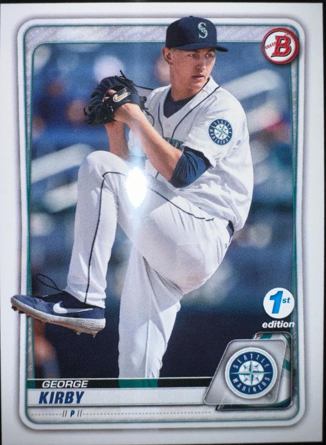 George Kirby #BD-168 2020 Bowman Draft 1st Edition Baseball
