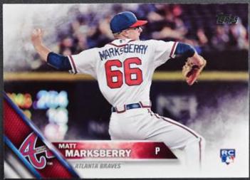 Matt Marksberry #532 Baseball Cards 2016 Topps