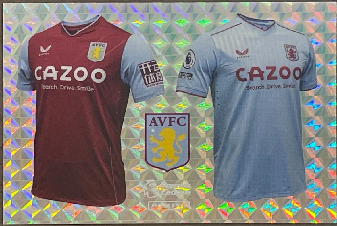Aston Villa #5 Soccer Cards 2023 Panini Premier League Stickers